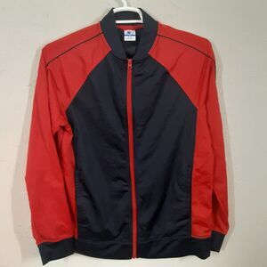 Starter Mens M Full Zip Track Jacket Sweatshirt Full Zip Long Sleeve Pockets